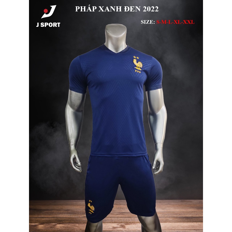 Bộ quần áo đá banh Pháp, Bộ quần áo bóng đá in tên và số theo yêu cầu