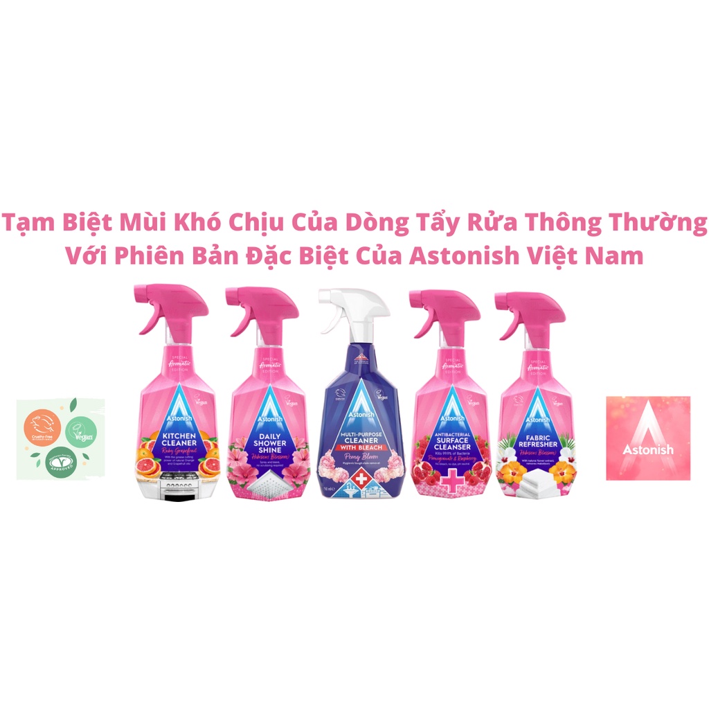 Bình xịt tẩy đa năng Astonish C1945 - 750ml