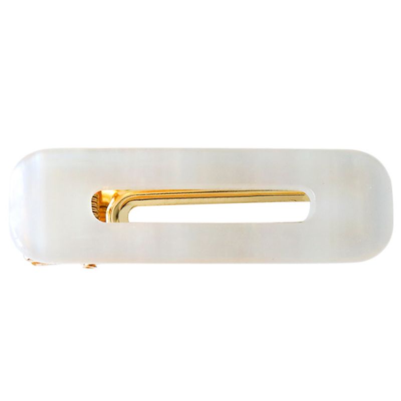 Kẹp Tóc Mái Bằng Nhựa Acrylic Nhiều Màu Sắc Thời Trang Cho Nữ