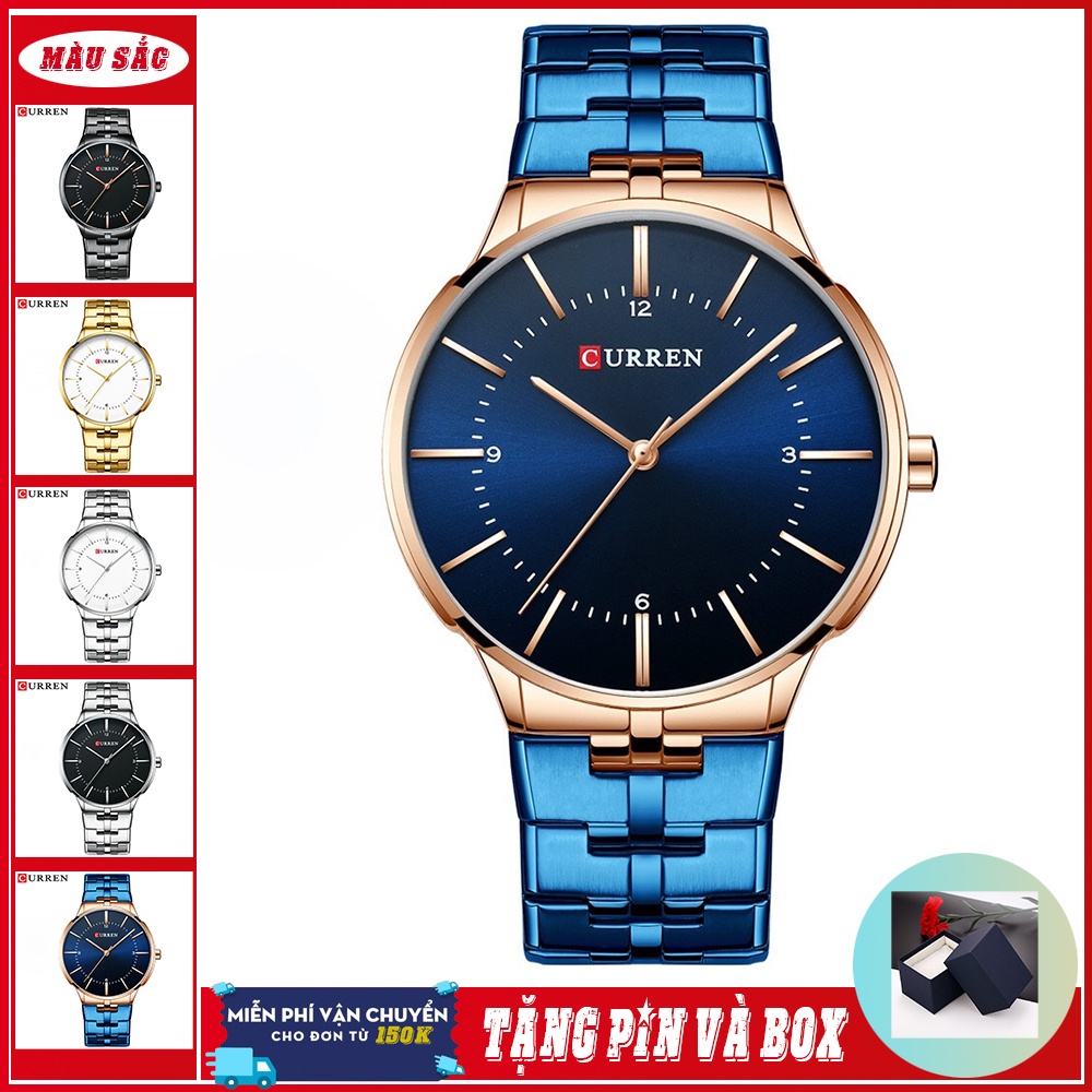 Đồng hồ nam dây thép CURREN 8321 TREND (TẶNG HỘP VÀ PIN ĐỒNG HỒ)