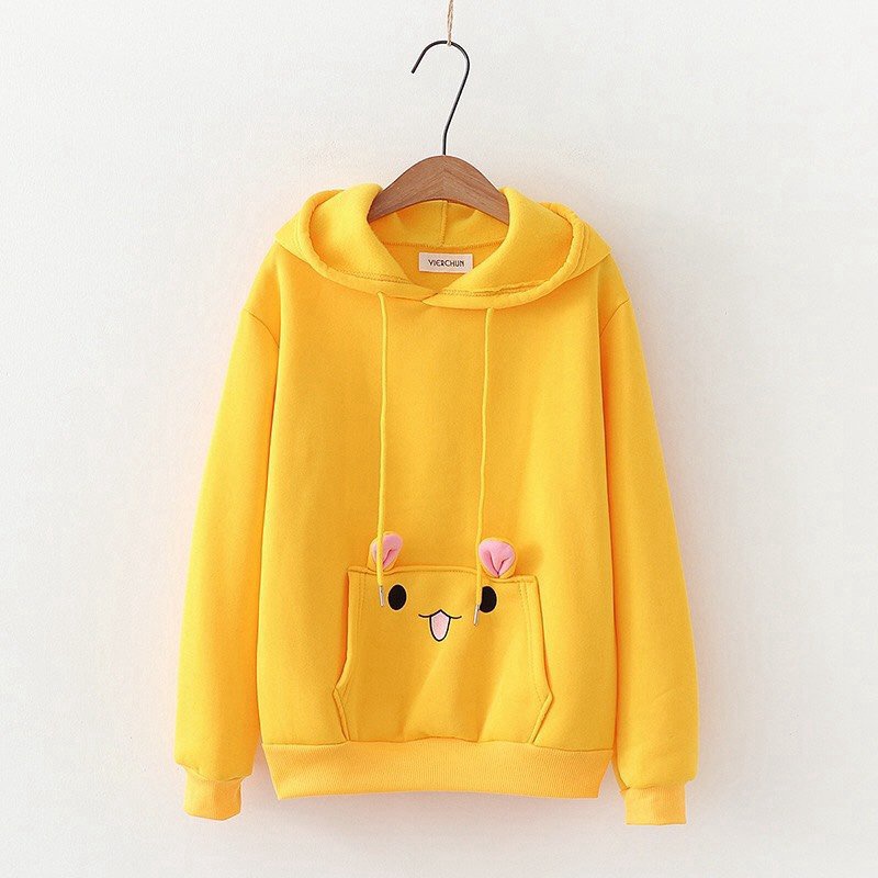 Áo hoodies form to y hình có mũ thời trang hàn quốc 2021 , hottrend MỚI NHẤT HIỆN NAY