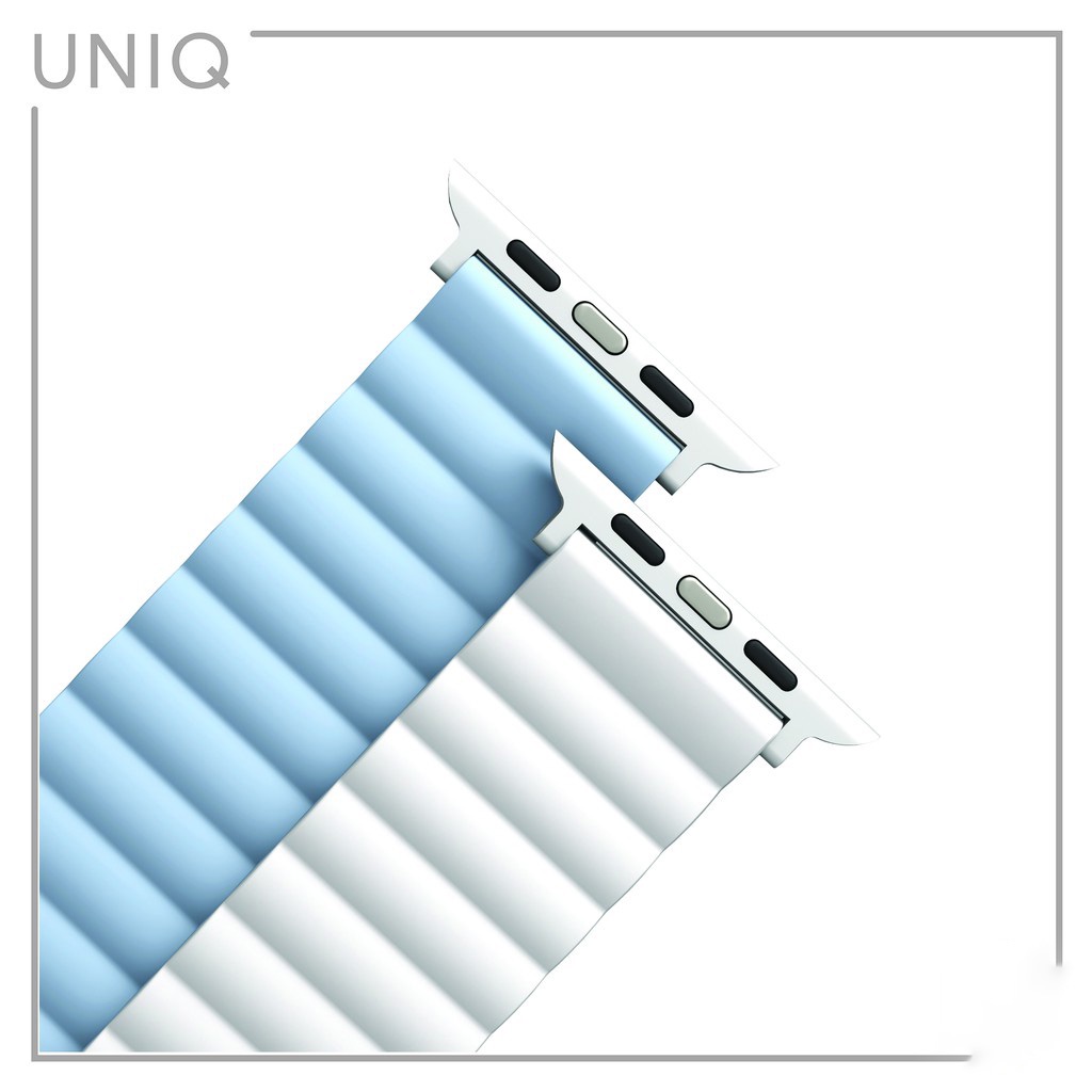 Dây đeo UNIQ Revix Reversible Magnetic Silicone Cho AW Series 1-7/SE Kết hợp 2 màu - Hàng chính hãng