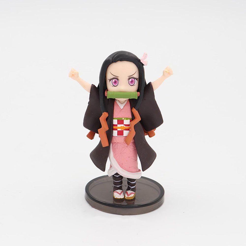 Mô Hình Nhân Vật Kamado Nezuko Trong Demon Slayer Dễ Thương Trang Trí Tiểu Cảnh