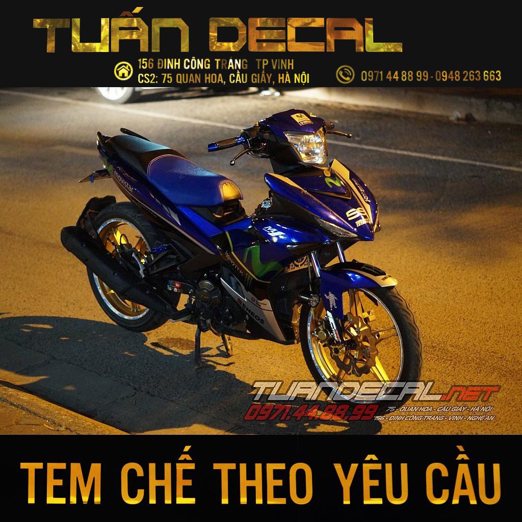 Tem Trùm Exciter 150 Movitar CanDy - Shop thiết kế theo yêu cầu của từng khách hàng