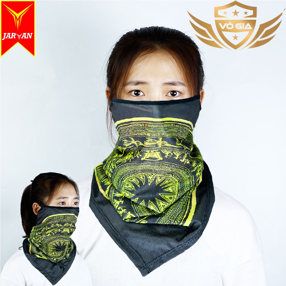 Khăn đa năng tam giác cao cấp - Chống nắng Chống Uv - Vải làm mát thấm hút mồ hôi tốt