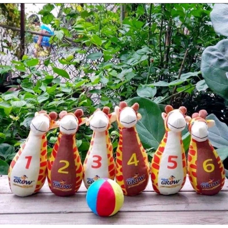 🦒🦒 Bộ 7 món Bowling Grow vui nhộn🦒🦒