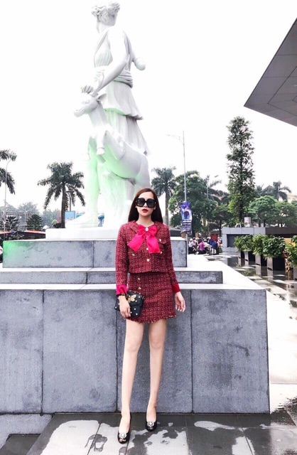 Set dạ tag nơ đá