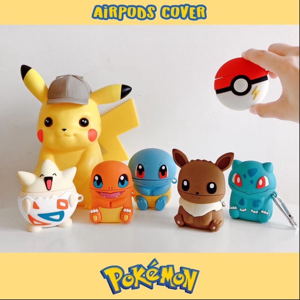 Vỏ Bảo Vệ Tai Nghe Airpod 2 Case Airpods Hình Pokemon Cực Dễ Thương - ND Store | BigBuy360 - bigbuy360.vn