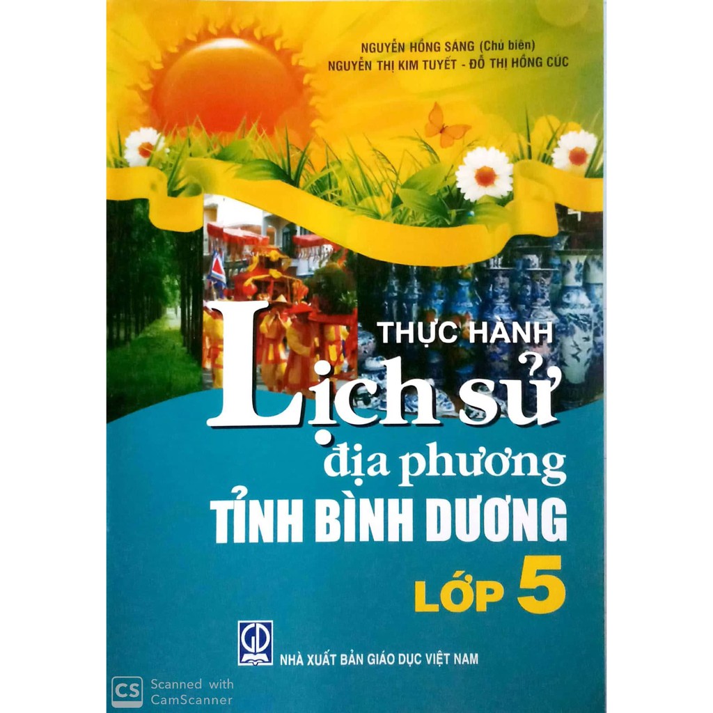 Sách - Thực hành lịch sử địa phương tỉnh Bình Dương lớp 5