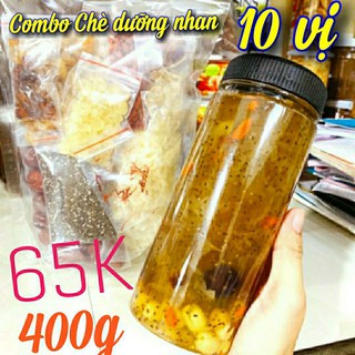 ( MIỄN SHIP Ở HCM) Combo Chè dưỡng nhan 10 vị 400g siêu ngon, siêu rẻ,chất lượng(sỉ/dạo/ăn vặt/ăn liền/đặc sản/dưỡng da)