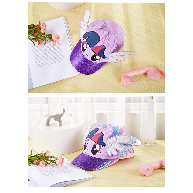 Mũ lưỡi trai họa tiết công chúa My little Pony cho bé gái từ 3-14 tuổi -Tết Việt Nam Holiday