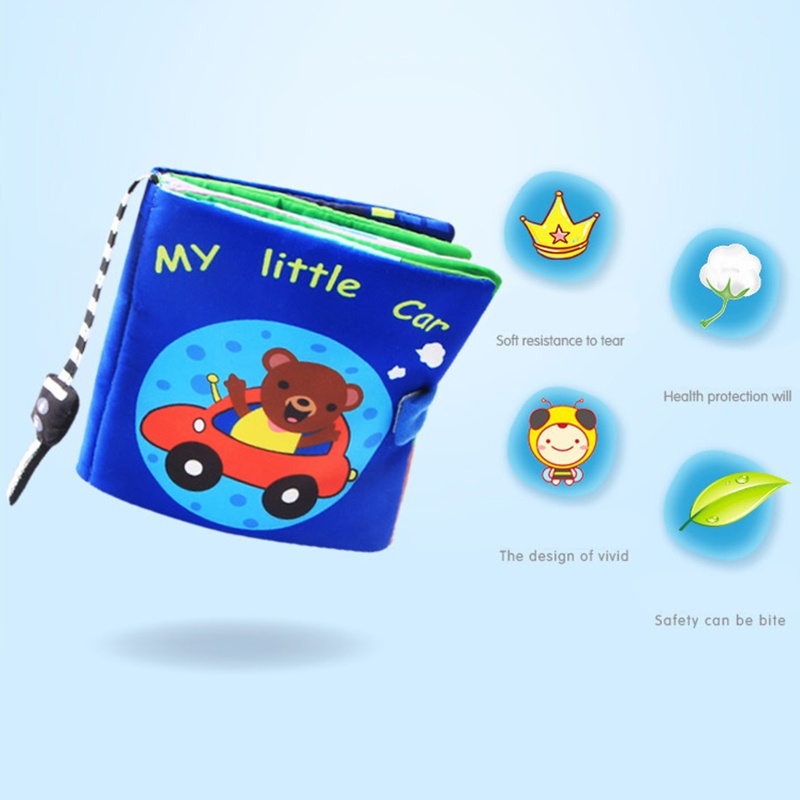 Sách Vải Hỗ Trợ Dạy Học Theo Phương Pháp Montessori Cho Bé