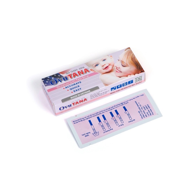 HỘP 12 QUE THỬ RỤNG TRỨNG OVUTANA QUE NHANH VÀ CHÍNH XÁC