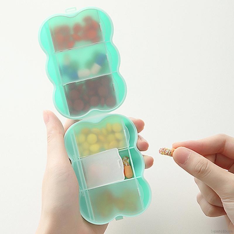 Hộp đựng thuốc chia 6 ngăn thiết kế tiện dụng chất lượng cao