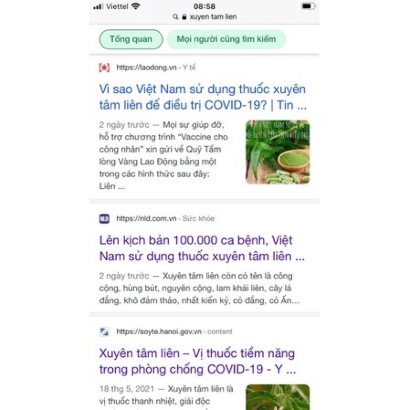 Viên Uống Xuyên Tâm Liên - Hỗ Trợ  Cảm Cúm