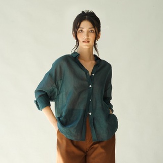 Áo sơ mi dáng rộng 2nd date top036df