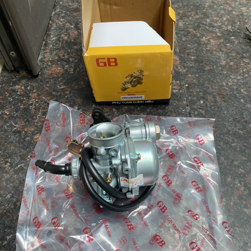 Bình xăng con xe dream thái wave alpha 100, bộ chế hòa khí dream wave 100 chính hãng