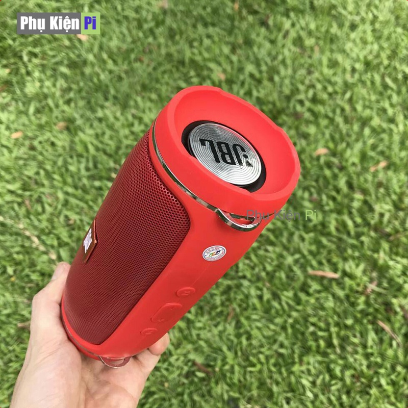 Loa Bluetooth JBL Charge 4+ Mini bass tốt khoẻ - có dây đeo hàng cao cấp