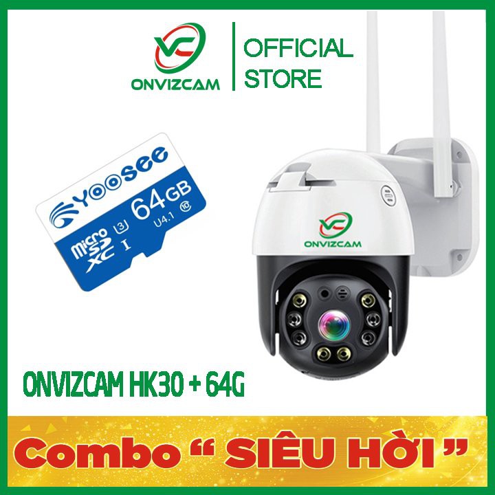 [COMBO SALE] Camera siêu nét ONVIZCAM HK30 Chính hãng chất lượng 3.0 Mpx