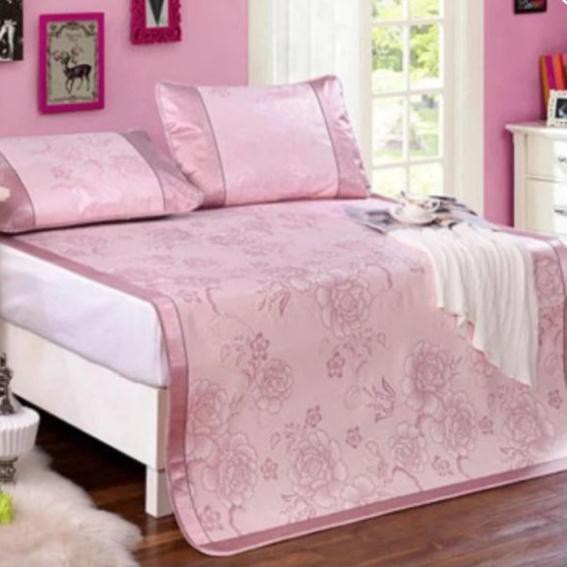 Chiếu lụa điều hòa 1m2 x 1m9  -