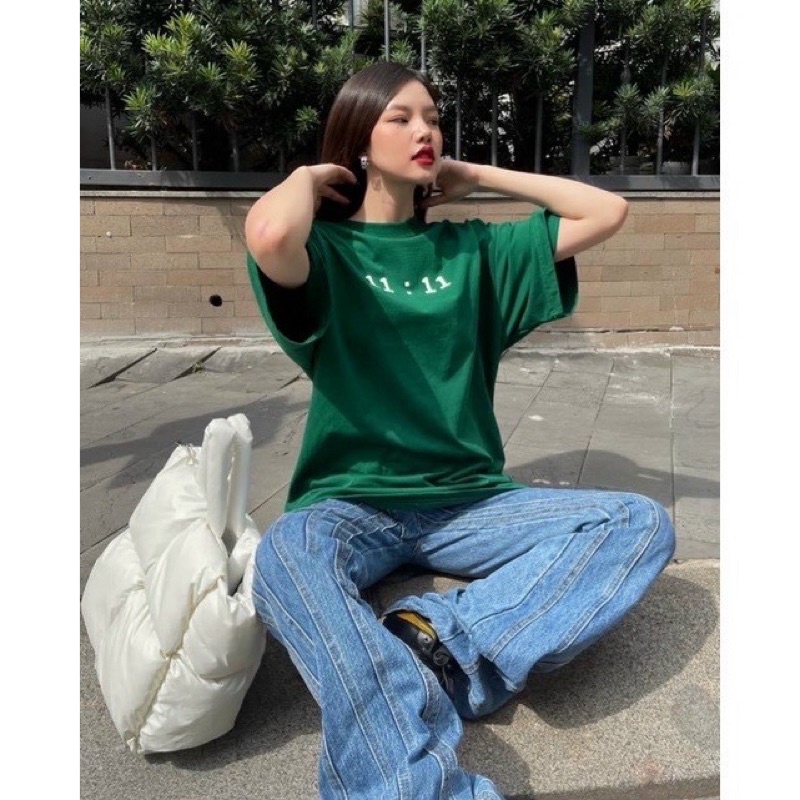 ÁO TAY LỠ IN CHỮ SỐ