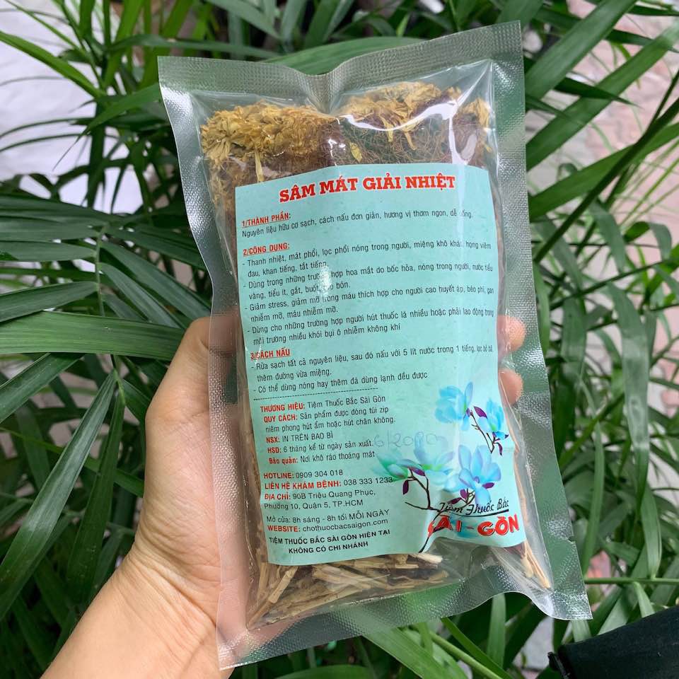 Sỉ 10 Set Sâm Bông Cúc - Set Nấu 7 lít nước