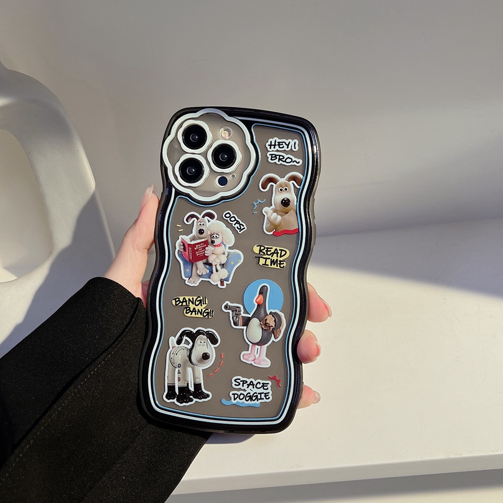 Ốp lưng iphone ốp lưng iphone Ốp Điện Thoại Trong Suốt Hình Cún Cho iPhone13promax iPhone 12 11 xr Xs 8pPromax/X/Xs/13/Pro/Max Dinuo case