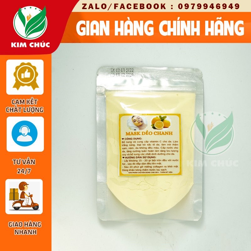 mặt nạ mask dẻo chanh