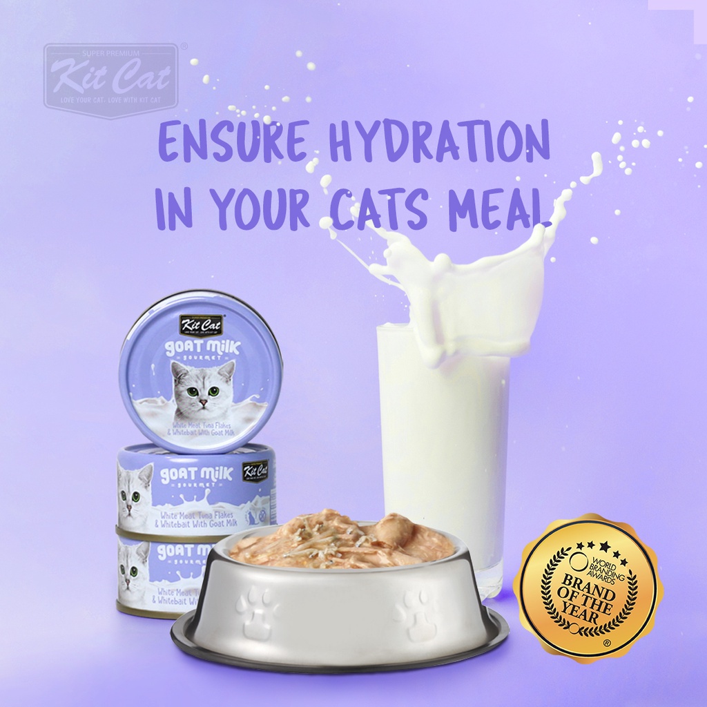 PATE KITCAT GOAT MILK CHO MÈO