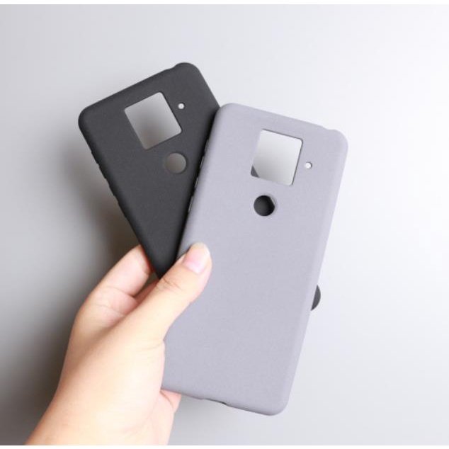 Ốp Điện Thoại TPU Mềm Nhám Màu Trơn Chống Dấu Vân Tay Cho Sharp Aquos Sense 2 3 4 6 6S One S5 S7 Lite Basic 4G 5G