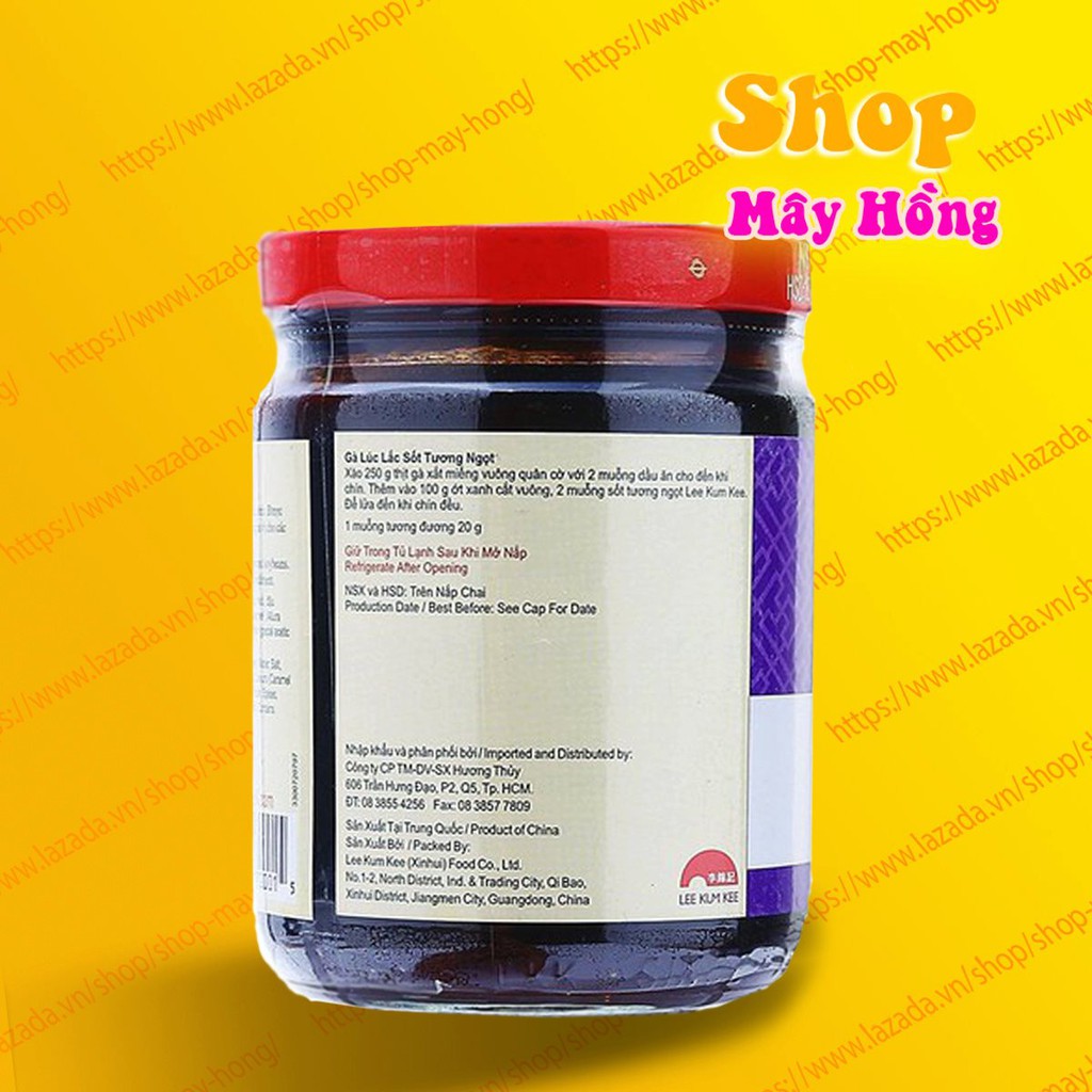 Sốt tương ngọt - HOISIN SAUCE - Sốt hải sản - ướp vịt quay- chấm vit quay - thịt quay nướng- xào -gà lúc lắc sốt tương