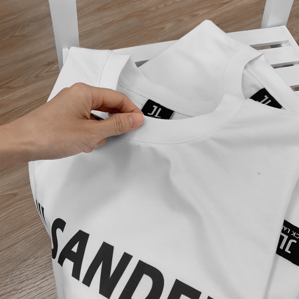 Áo phông oversize JIL SANDER, JACKLANE, Áo cộc tay Unisex Jack Lane