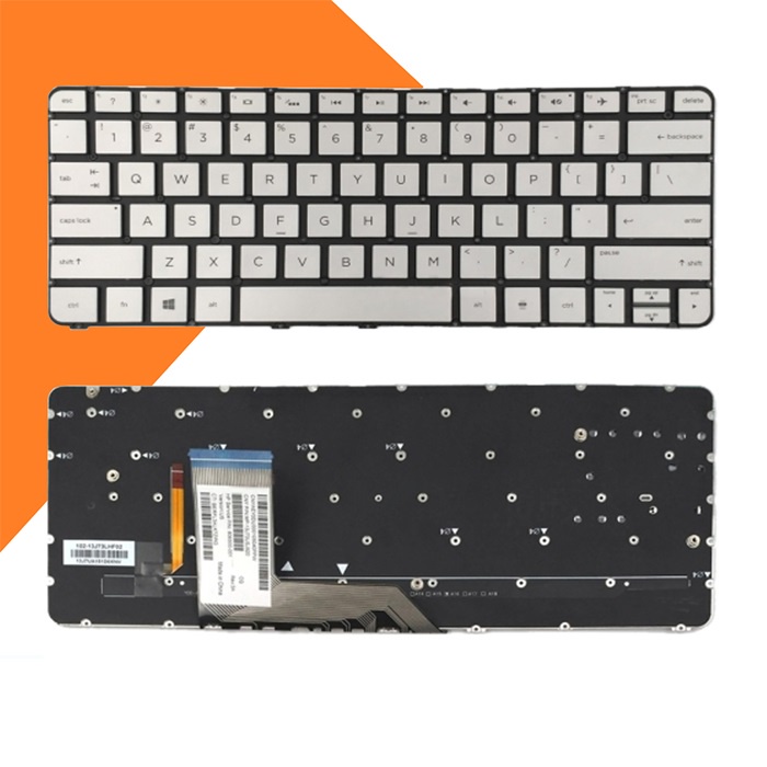 Bàn phím laptop HP Spectre 13T-4000 (Màu Bạc) KHÔNG ĐÈN