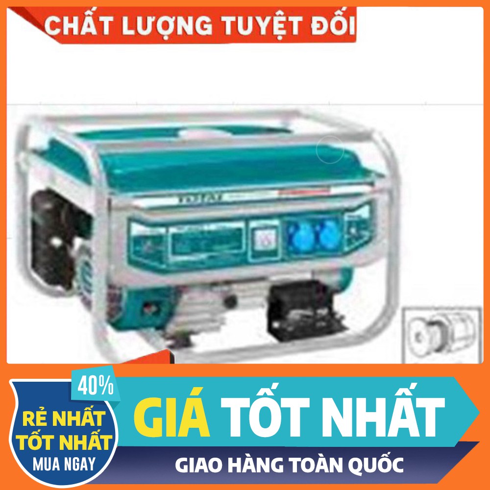 3kW Máy phát điện chạy xăng Total TP130005-1 [bảo hành chính hãng]