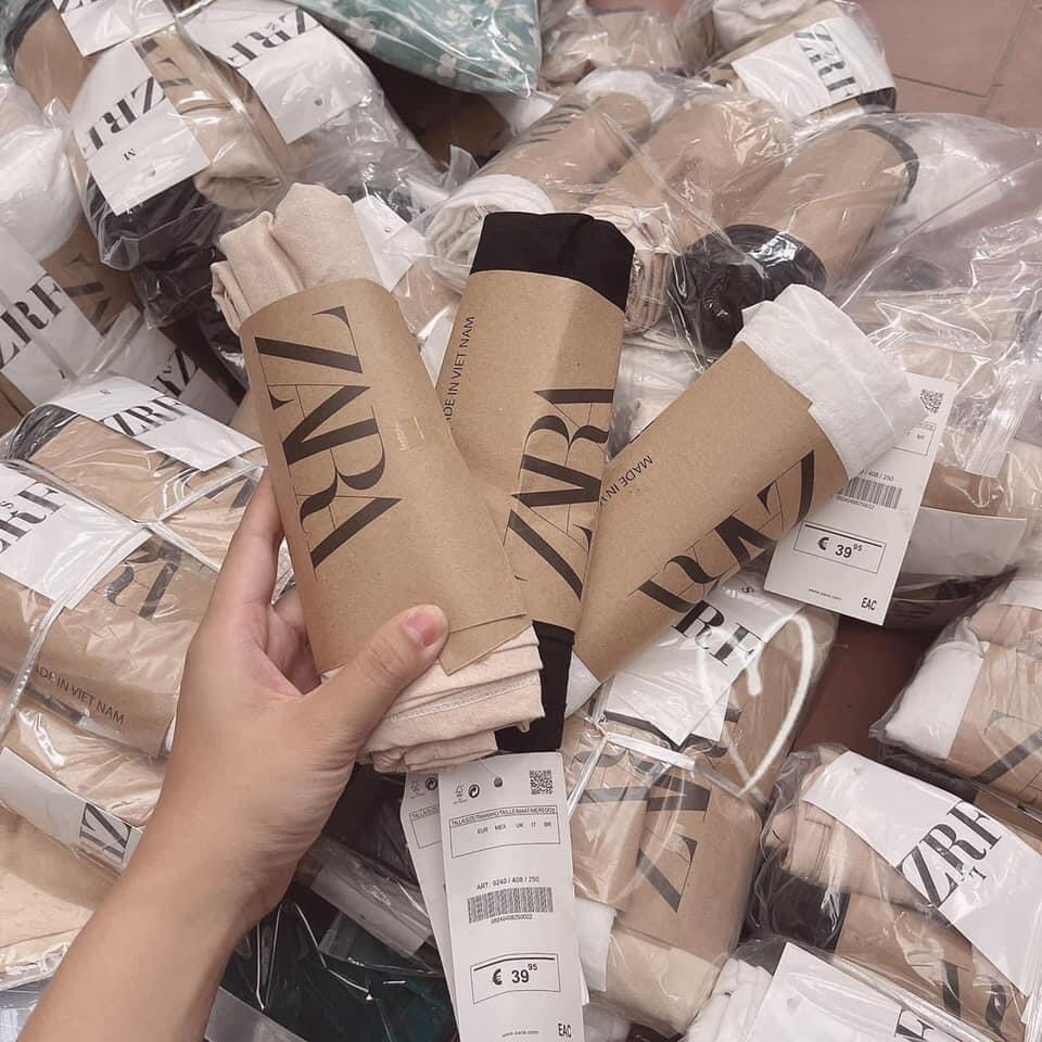 Quần sooc đũi Z.ARA mềm thoáng mát cho nữ