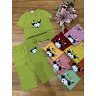 Đồ bộ lửng thun cotton