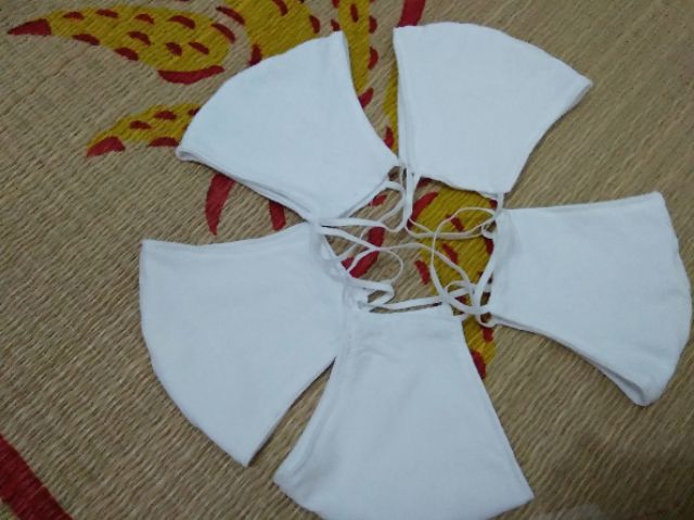 Khẩu trang vải cotton dệt kim