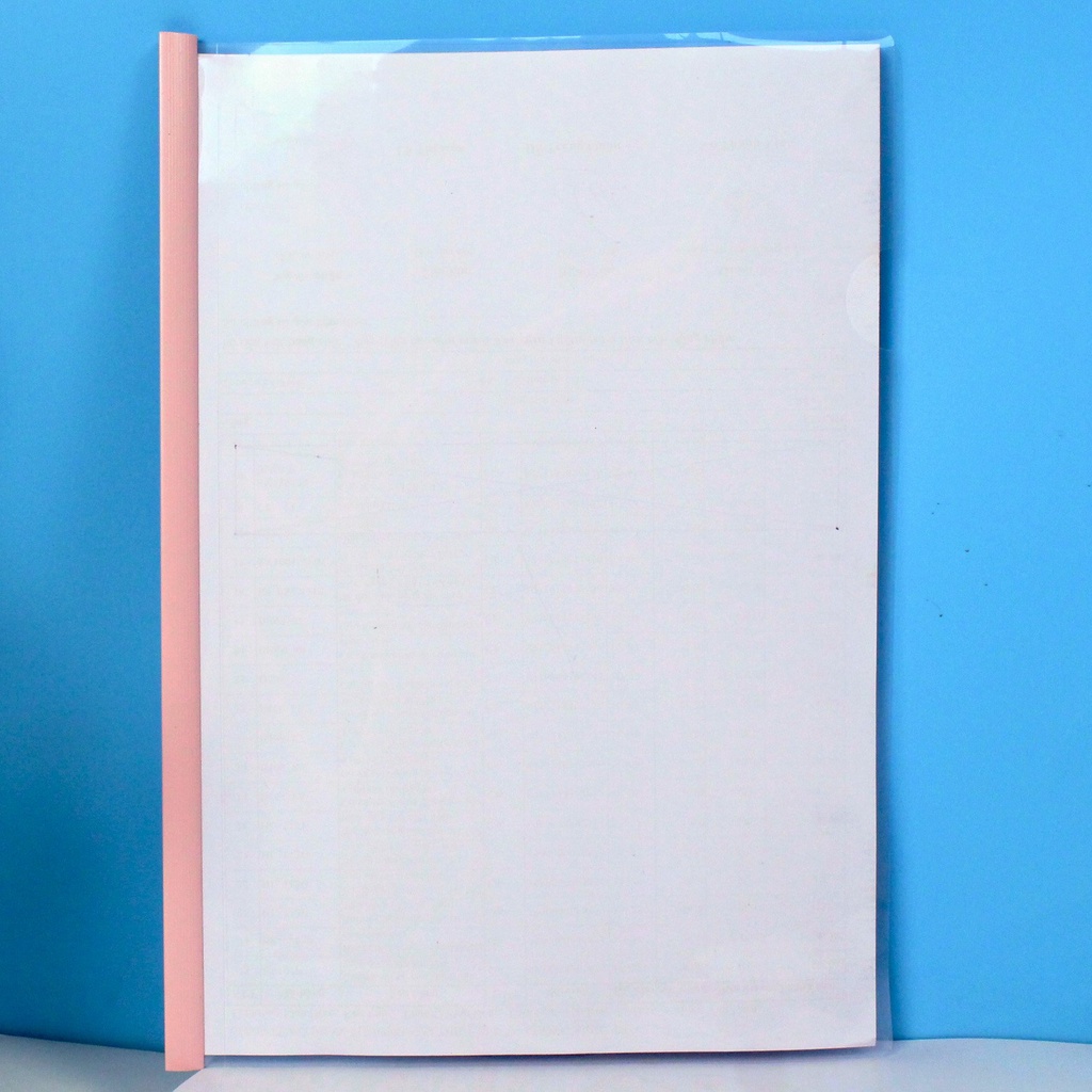 Bìa gáy rút màu pastel khổ A4 STACOM D111C