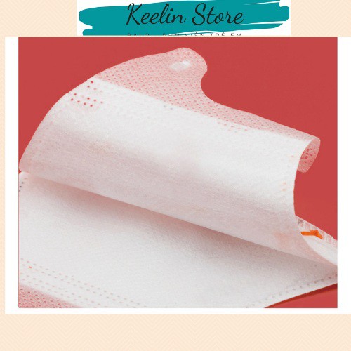 Khẩu trang  cho bé 1-12 tuổi in hình 3d kháng khuẩn dễ thương Keelin Store tái sử dụng (1 chiêc)