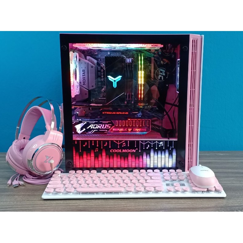 [CẮT LỖ] Bộ PC GAMING I5-9400F/ RAM 16GB/256G /B360M/ 450W/case led đẹp pc giá rẻ 2020 2021