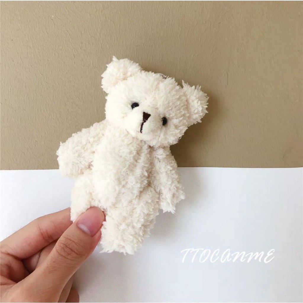 Móc Khóa Trang Trí Gấu Bông Xinh Xắn Dễ Thương