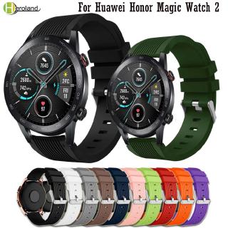 Dây Đeo Thay Thế Chất Liệu Silicon Màu Trơn Cho Huawei Honor Magic Watch 2 / HUAWEI WATCH GT 2 46mm / Amazfit GTR 47mm