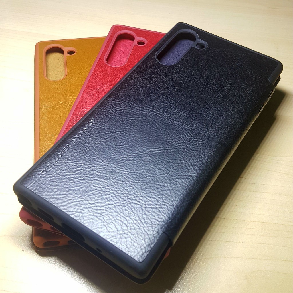""Sale Xả Kho""Bao Da Samsung Note 10 Nillkin Qin Chất Lượng Tốt Giá Rẻ