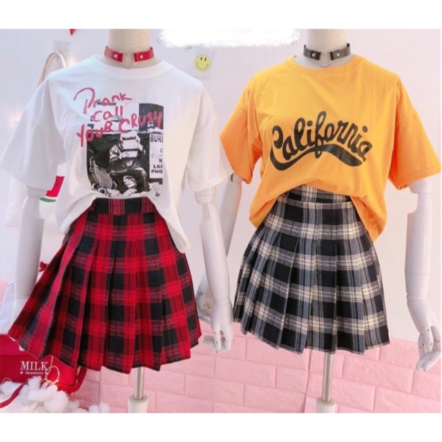 N🎈Váy Tennis Skirt Caro
