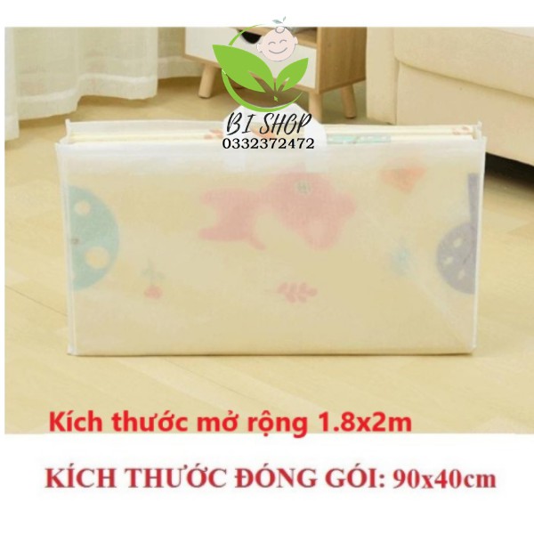 Thảm Trải Sàn Xốp XPE 2 Mặt Hàn Quốc - Thảm Xốp Gấp Gọn Hàn Quốc - Thảm Xốp Cho Bé