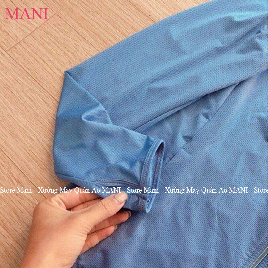 Áo chống nắng nữ kiểu áo khoác chất vải thông hơi hàng xuất thoáng mát thấm hút mồ hôi tốt - cản tia UV