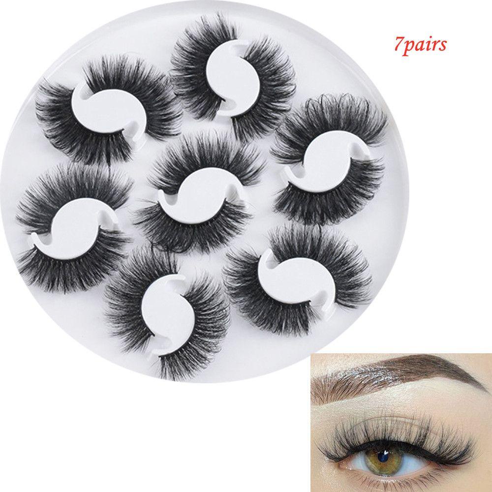 Set 7 Cặp Lông Mi Giả Mềm Mại Có Thể Tái Sử Dụng