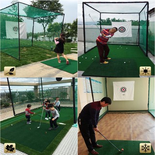 Bộ khung và lưới tập Swing Golf PGM LXW001