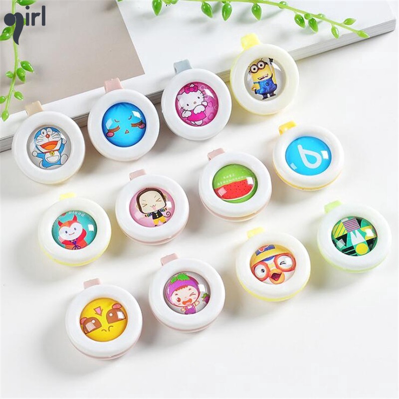 Vòng tay chống muỗi hình hoạt hình ngẫu nhiên cho trẻ em