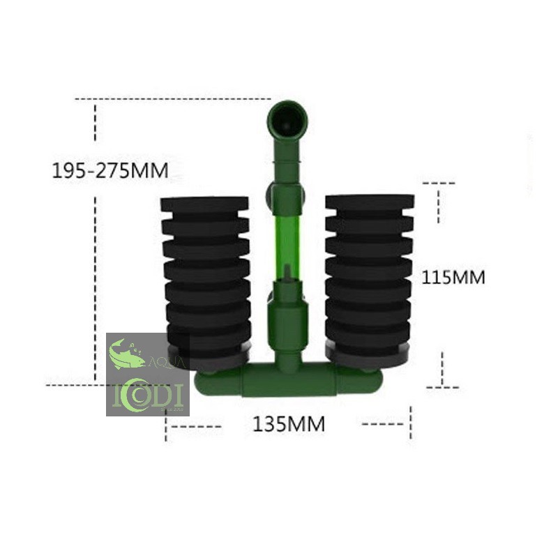 Lọc Vi Sinh Bể Cá Cảnh QANVEE QS-100 QS-100A